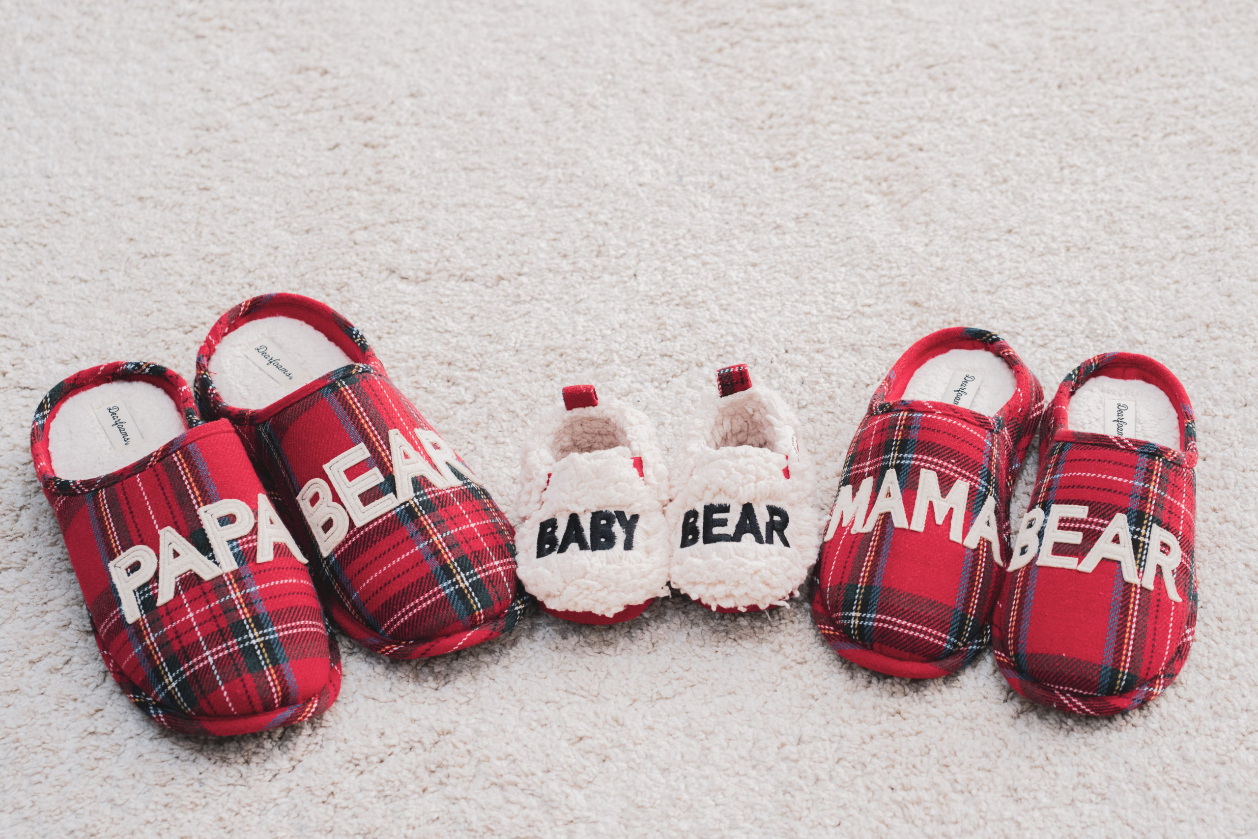 baby bear slippers dearfoams